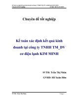 Chuyên đề tốt nghiệp 