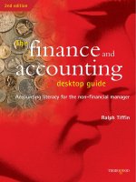The finance and accounting desktop guide Accounting literacy for the non-financial manager pot