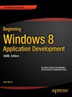 Beginning Windows 8 Application Devwlopment doc