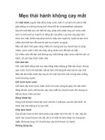 Mẹo thái hành không cay mắt pptx