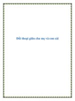 Đối thoại giữa cha mẹ và con cái potx
