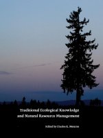 Traditional Ecological Knowledge and Natural Resource Management doc