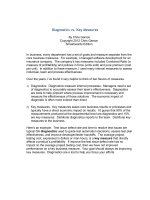 Diagnostics vs. Key Measures pdf