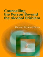 Counselling the Person Beyond the Alcohol Problem potx