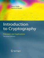 introduction to cryptography - principles & applications, 2nd ed.
