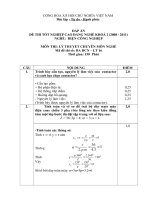 đáp án đề thi lí thuyết tốt nghiệp khóa 2 - điện công nghiệp - mã đề thi mã đề thi dcn - lt (16)
