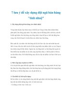 7 lưu ý để xây dựng đội ngũ bán hàng 