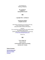 An Introduction to Selling at Mastery pot