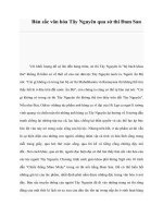 Bản sắc văn hóa Tây Nguyên qua sử thi Đam San potx