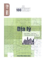 Địa lý Gia Định Sài Gòn thành phố Hồ Chí Minh pdf