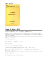 Clara A. Swain, M.D. pot