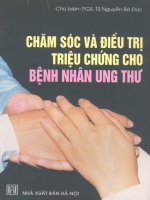 chăm sóc và điều trị ung thư cho bệnh nhân ung thư