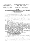 bao cao cong tac hoat dong tet 2012 potx