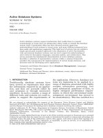 Active Database Systems by NORMAN W. PATON pptx