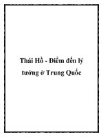 Thái Hồ - Điểm đến lý tưởng ở Trung Quốc pot