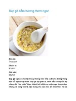 Súp gà nấm hương thơm ngon potx