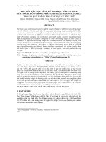 THAY ĐỔI CÁC ĐẶC TÍNH LÝ HÓA HỌC VÀ CẢM QUAN CỦA TRÁI CHÔM CHÔM NHÃN (NEPHELIUMLAPPACEUM L.) TRONG QUÁ TRÌNH THUẦN THỤC VÀ TỒN TRỮ potx