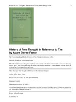 History of Free Thought in Reference to The Christian Religion potx