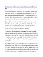 Hãy khẳng định mình trong hành động - Cách mạng hóa chiến lược từ Dell ppt