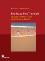 The Road Not Traveled Education Reform in the Middle East and North Africa pot