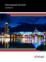 Vietnam Opportunity Fund Limited Annual Report 2011 ppt