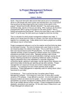 Is Project Management Software Useful for PR? ppt