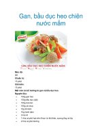 Gan, bầu dục heo chiên nước mắm docx