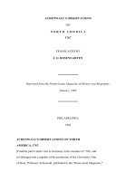 ACHENWALL''''S OBSERVATIONS ON NORTH AMERICA 1767 docx