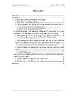 Những bất cập của giáo dục đại học ảnh hưởng tới sự phát triển của Việt Nam