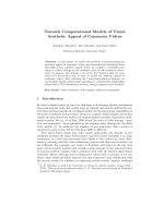 Towards Computational Models of Visual Aesthetic Appeal of Consumer Videos docx