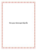 Heo quay thơm ngon hấp dẫn docx