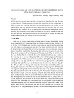 Ứng dụng logic mờ vào quá trình định vị thuê bao di động theo thời gian thích ứng pptx