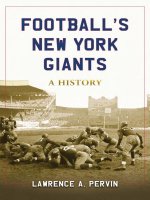 Football’s New York Giants pptx