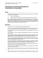 International Accounting Standard 28 Investments in Associates doc