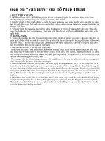 soạn bài “Vận nước” của Đỗ Pháp Thuận