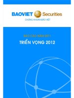 Báo cáo chứng khoán Bảo Việt pptx