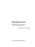 TÀI LIỆU VỀ TỰ KỶ potx