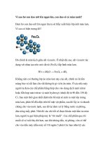 Vì sao hơ con dao ướt lên ngọn lửa, con dao sẽ có màu xanh? Đem hơ con dao ướt potx