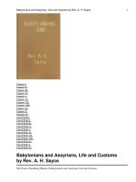 Babylonians and Assyrians, Life and Customs pot
