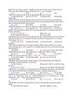 Đề Thi Thử Đại Học Hóa 2013 - Phần 7 - Đề 3 docx