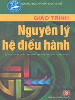 Giáo trình:Nguyên lý hệ điều hành pptx