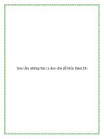 12 bài ca dao chủ đề hiếu thảo docx