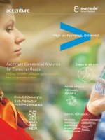 Accenture Commercial Analytics for Consumer Goods potx