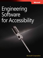 ENGINEERING SOFTWARE FOR ACCESSIBILITY pot