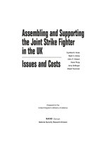 Assembling and Supporting the Joint Strike Fighter in the UK potx