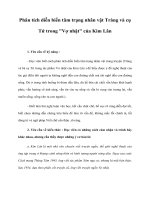 Phân tích diễn biến tâm trạng nhân vật Tràng và cụ Tứ trong pot