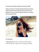 Làm thế nào để chụp được những bức ảnh mùa hè đẹp nhất? ppt