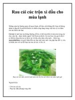 Rau cải cúc trộn xì dầu cho mùa lạnh pdf