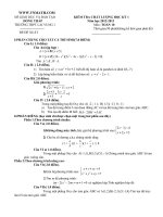 ĐỀ THI KIỂM TRA CHẤT LƯỢNG HỌC KỲ 1 Năm học:2012-2013 TRƯỜNG THPT LAI VUNG 1 Môn :TOÁN 10 doc