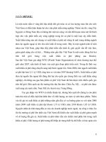 tình hình sản xuất và xuất khẩu cà phê ở việt nam trong mấy năm gần đây và đưa ra một số giải pháp